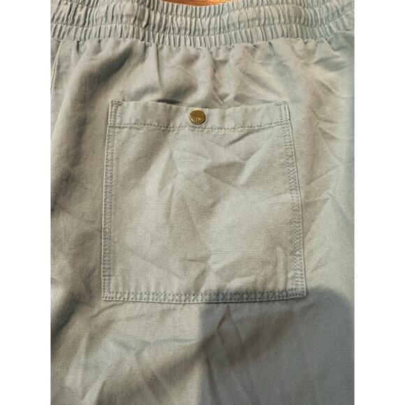 Tommy Hilfiger Women's High Rise Daytime Cropped Pants Blue Size XL NWT - Picture 4 of 10